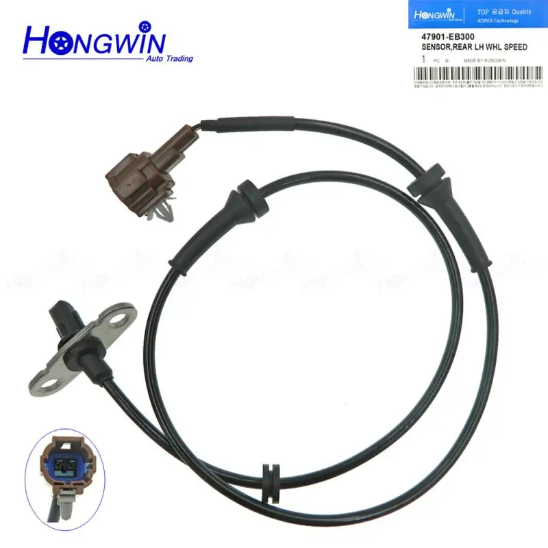 47901-EB300 Rear Left New ABS Wheel Speed Sensor For Nissan