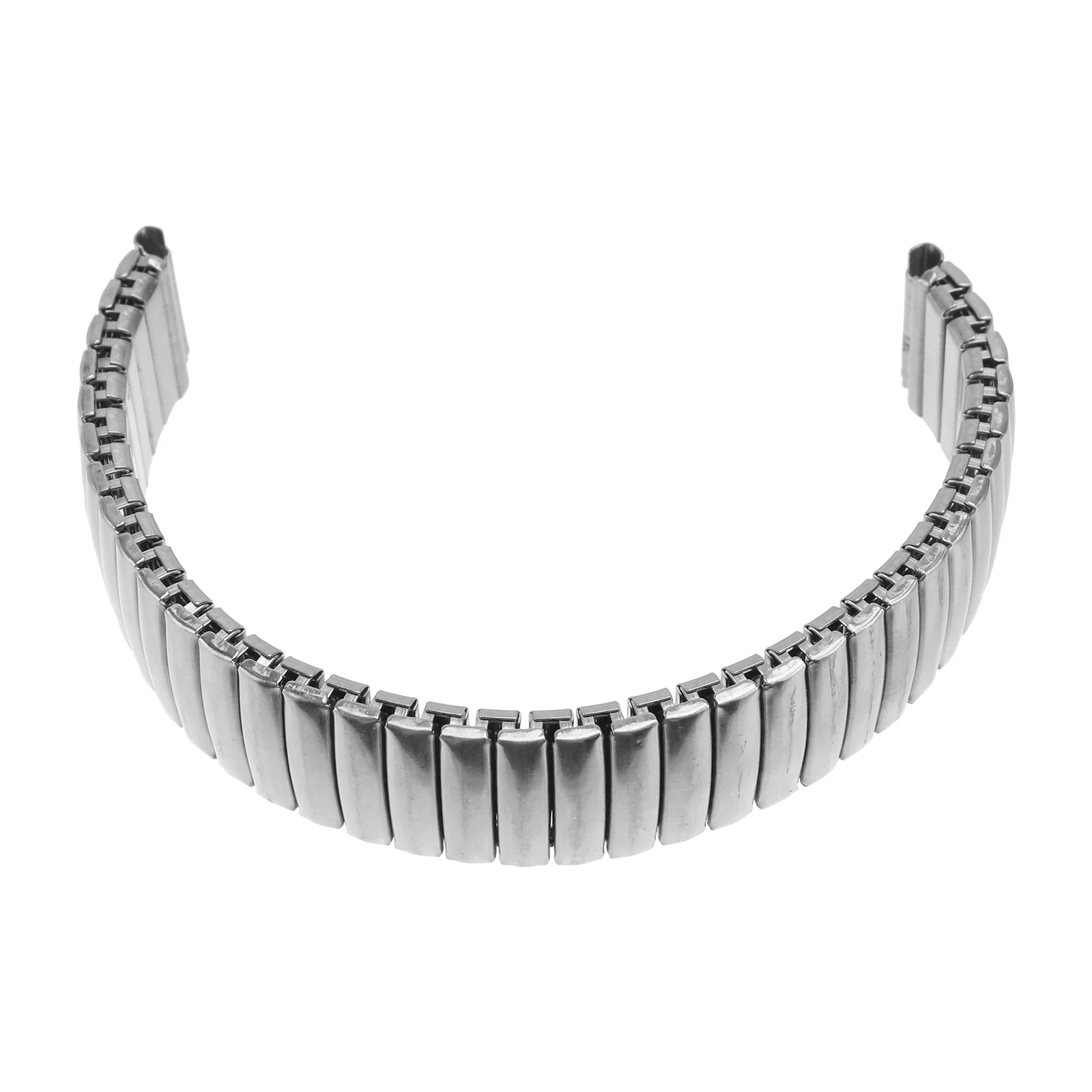 

Stretch Stainless Steel Watch Band, Delicate Elastic Watch Strap, Flexible Expansion Replacement Strap, Comfortable Watch Band