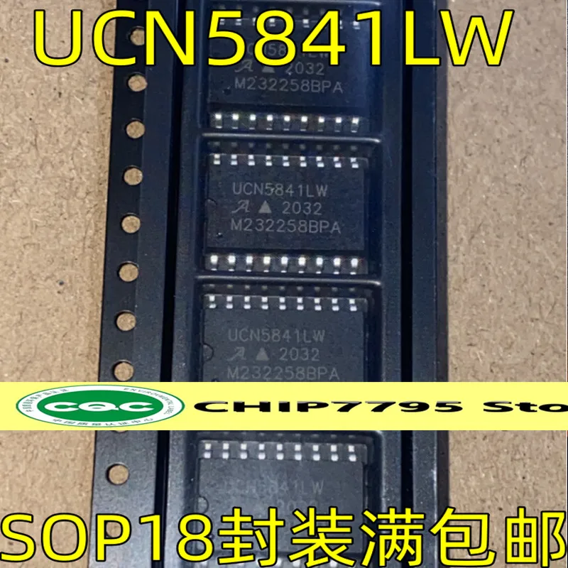 UCN5841LW SOP18 핀 칩 전자 부품 드라이버 칩, 품질 보증 UCN5841