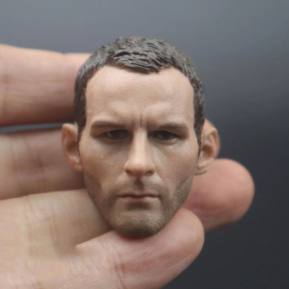 

Hot Sale 1/6 Soccer Football Male Superstar Ryan Player Male Head Sculpt Carving Fit 12" Action Figure Collectable DIY