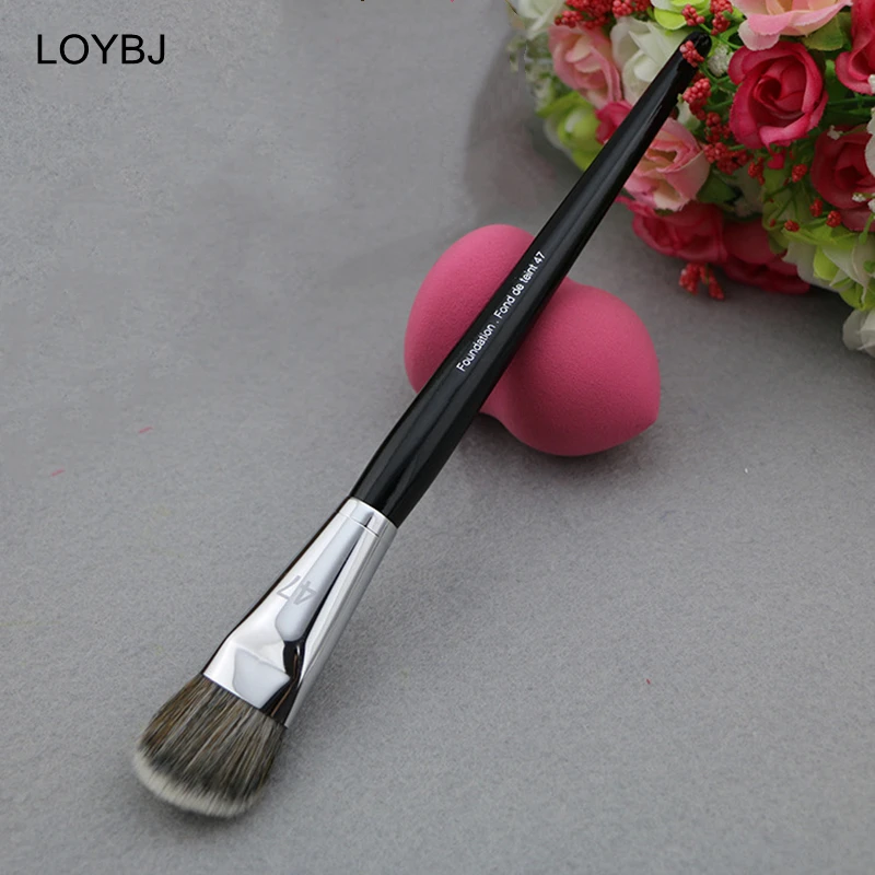 LOYBJ Professional Foundation Brush 47 Broom Head Liquid Foundation Shadow Concealer Brushes Women Face Base Makeup Beauty Tools view 6