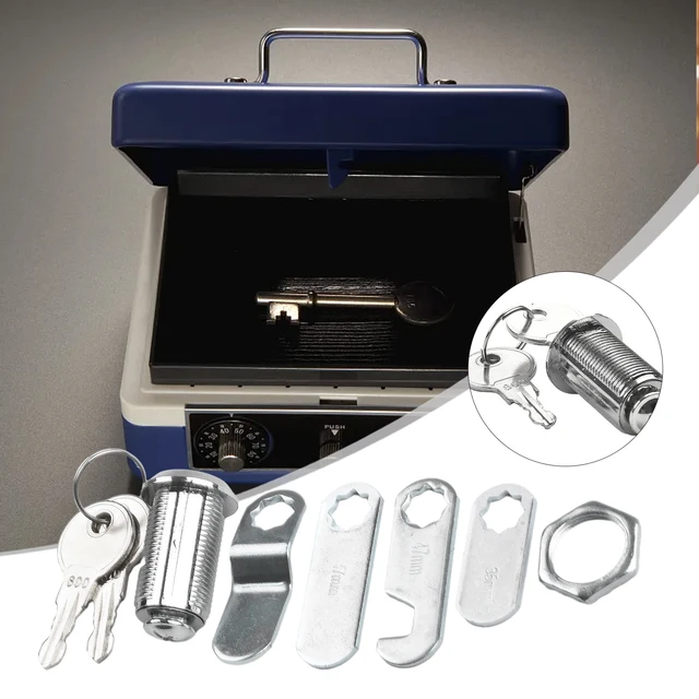 16/30mm Cam Lock Set Door Cabinet Mailbox Drawer Cupboard Locker Zinc Alloy Cylinder Cam Lock With 2 Keys Furniture Hardware 3
