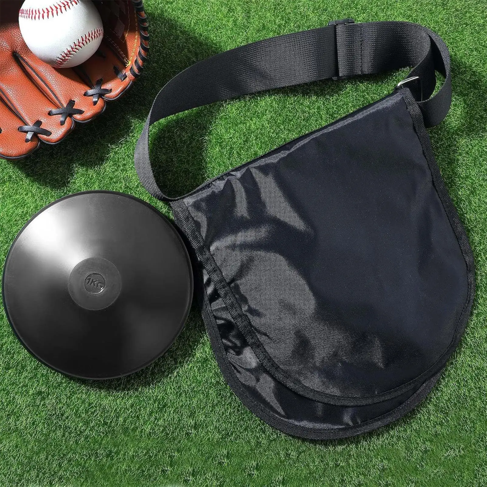 Discus Bag Adjustable Strap Discus Carry Case Transport Solution Carry Pouch For Fitness Outdoor Sports Equipment Competitions