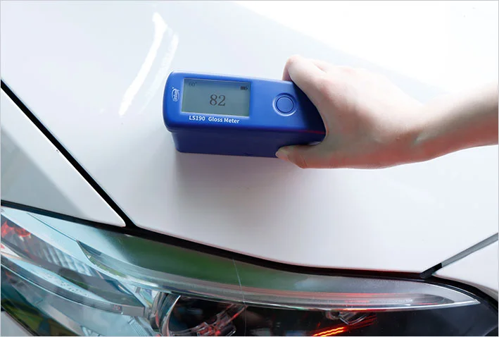 LS190 gloss meter four distinctive strengthsa handheld gloss meter with a measuring range of 0-200GU60 Degree Glossmeter Single 4