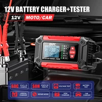 New 2in1 Smart Car Battery Charger System Tester Car Motorcycle Battery Analyzer For Lead Acid AGM GEL Lithium LiFePo4 Batteries - Image 5
