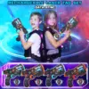 VATOS Rechargeable Health-value Data SYNC Laser Tag Gun Infrared Laser Tag Sets 4 Vest Glowing Light Lazer Tag Game for Adults f 3