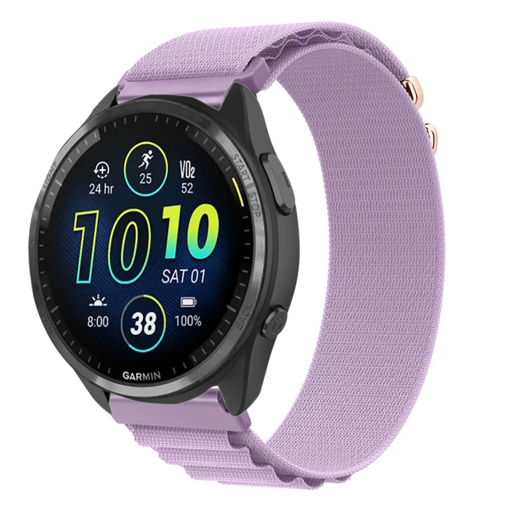 Breathable Nylon Wristband Strap, 20/22mm