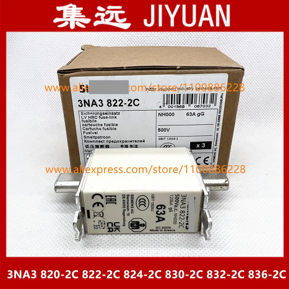 

new original spot low-voltage fuses 3NA3 820-2C 822-2C 824-2C 830-2C 832-2C 836-2C -6PCS