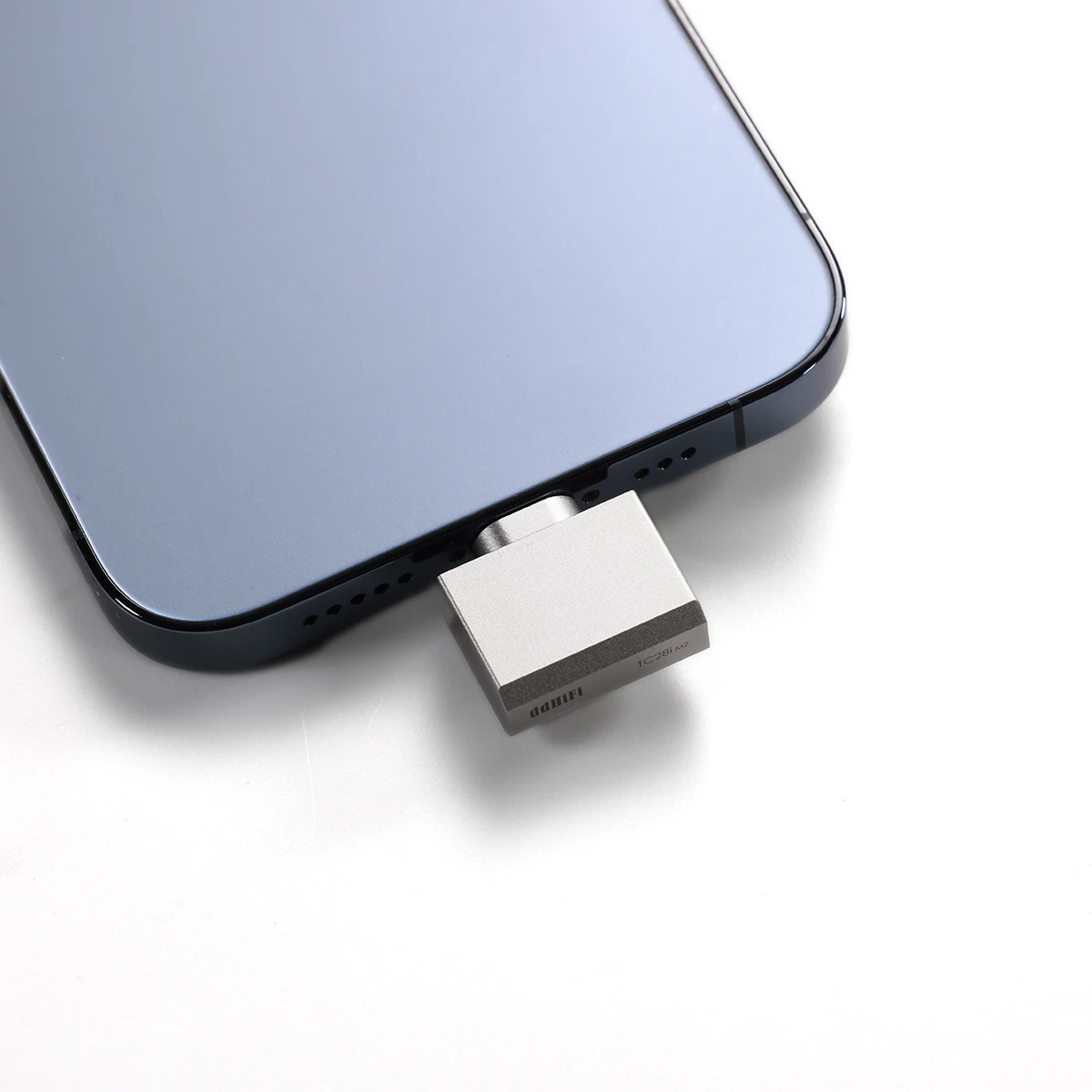 DD ddHiFi All-New TC28i M2 Light-ning to USB-C OTG Adapter, Converting Devices with USB-C Connectors to Light-ning