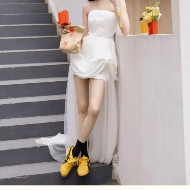 2024 nuevos Vestidos de novia sencillos para mujer, vestido de