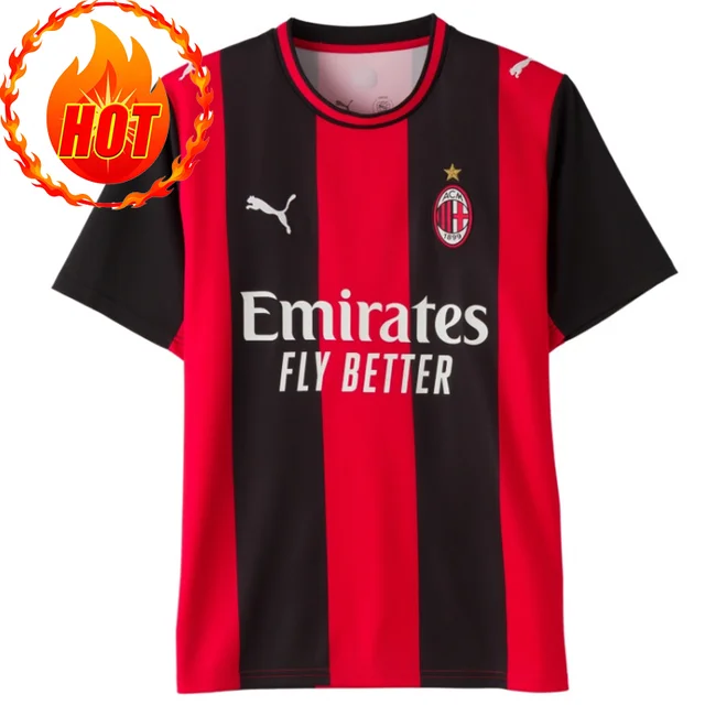 Maillot réplique domicile PUMA AC Milan, T-shirt de sport à manches courtes à séchage rapide pour homme 784121-01 1