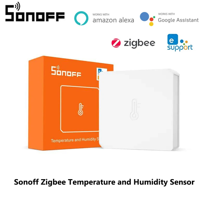 SONOFF SNZB02 ZigBee Temperature And Humidity Sensor Smart Home eWeLink Realtime Monitor Work