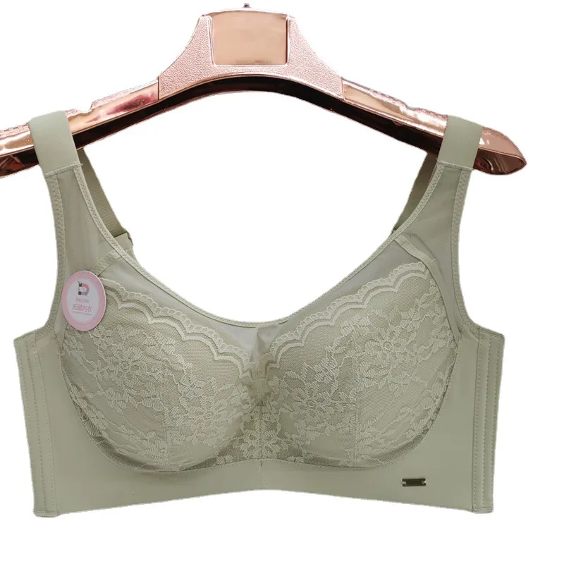 Size from 36/80C/D to 42/95C/D Lace Bra  Showing Smaller  Thin  Sexy  Push Up  Underwear