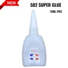 3ML 15ML Cyanoacrylate Instant Glue Strong Adhesive DIY Liquid Jewelry Toy Shoes Super Quick Drying Transparent 502 Super Glue 2