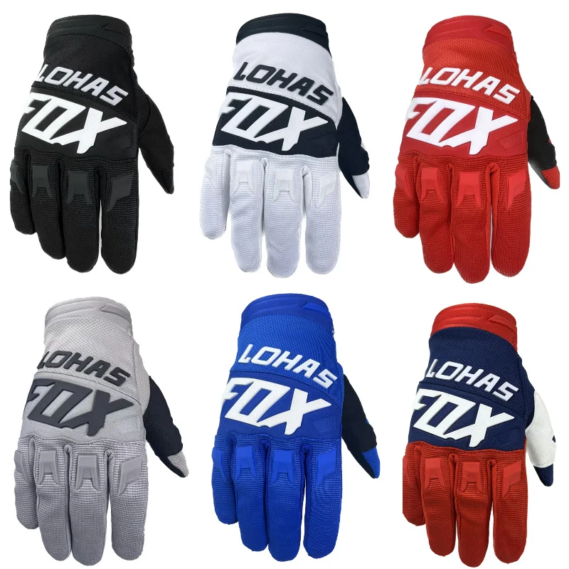 

LOHASFOX Off-road Motorcycle Gloves Mens Women Mountain Bike Gloves BMX ATV UTV Guantes Soft Breathable Motocross Racing Gloves