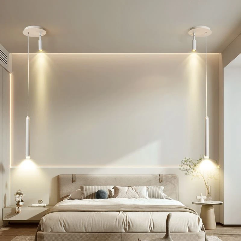 Modern Minimalist Bedroom Pendant Lights Spotlight Home Living Room ...