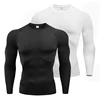 Compression T Shirt Men Summer Sportswear Running T-shirt Elastic Quick Dry Sport Tops Tee Athletic Gym Workout Shirts Men 2025 1
