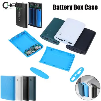 (Guscio vuoto) 3.7V 3 slot 18650 custodia per batteria custodia per caricabatterie per banca di alimentazione fai da te custodia per ricarica Mini custodia per alimentazione senza saldatura