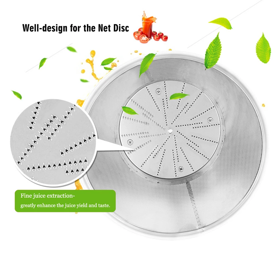 WF-A3000 Electric Professional Slow Juicer Extractor Machine For Fruit Orange Squeezer Juicer Blender Stainless Steel 3