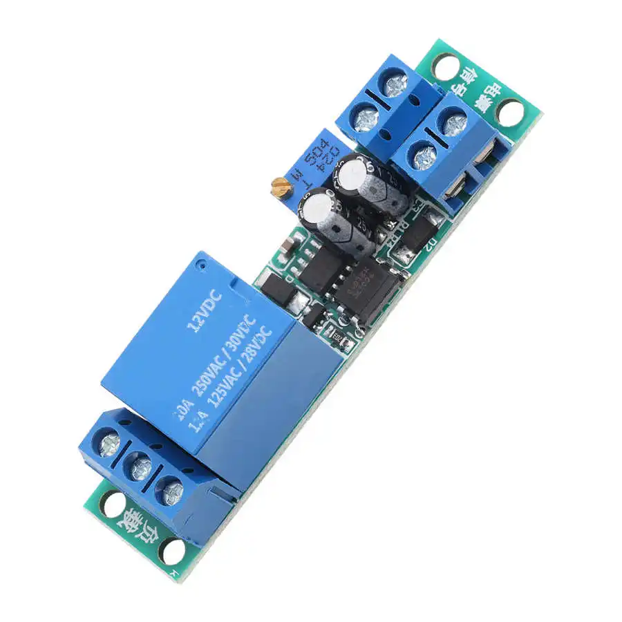 Dc 12v Adjustable Signal Trigger Timing Timer Delay Turn Off Delay