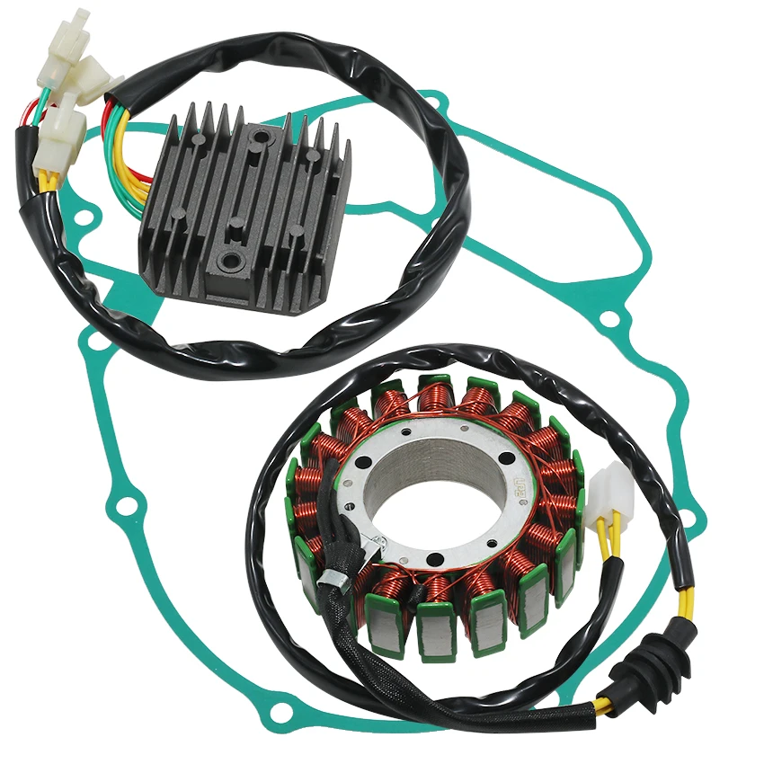 오토바이 고정자 코일 및 레귤레이터 정류기 및 개스킷 발전기 커버 세트, 혼다 VT1100 VT1100C 섀도우 스피릿 액세서리