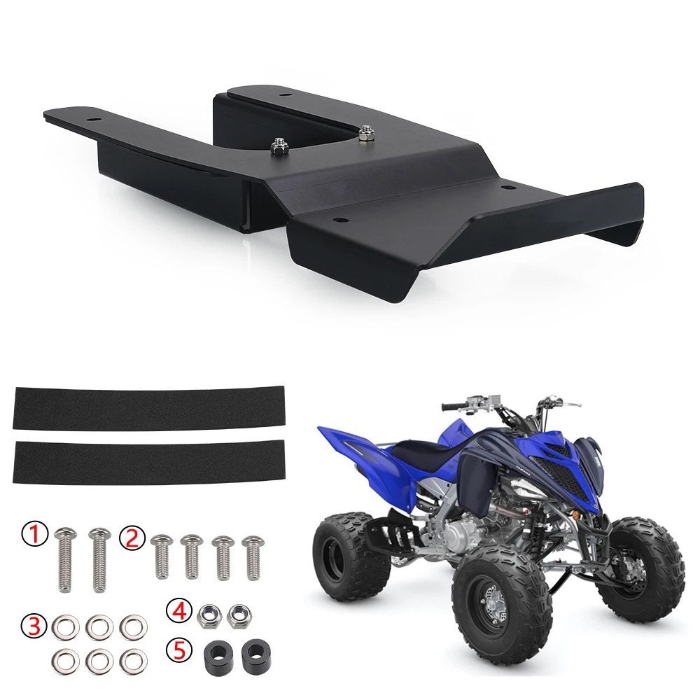 

Для Yamaha Raptor 700 700R YFM700 YFM700R SE 2013-2024 2023 2022 2021 ATV ДВИГАТЕЛЬ полная противоскользящая пластина рамка Защитная крышка