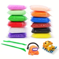 Children's clay non stick hand colored mud 12 color space mud rubber handmade DIY 1