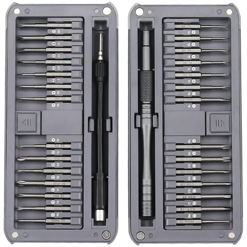 30-in-1-Präzisions-Schraubendreher-Set, magnetischer Schraubendreher, verlängerte Bits, Torx-Sechskant, PC, Handy-Reparatur, Schraubendreher-Set, Handwerkzeuge