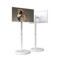 hot products 32 inch 8+128G Android12 smart interact screen built-in battery with usb wifi HDMI moveable stand hd touch Lcd tv - Image 3