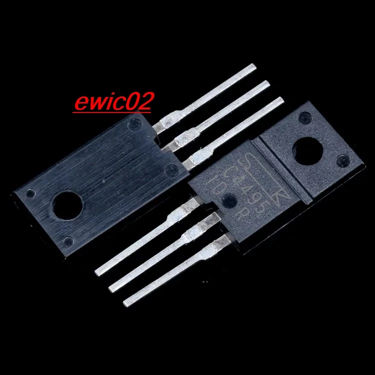 

10 шт., оригинальный товар 2SC4495 C4495 TO-220F NPN 3A 50V