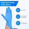 10-100PCS Blue Nitrile Disposable Gloves Latex Free Safety Work Gloves for Cleaning Kitchen Mechanic Auto Protective Glove 3