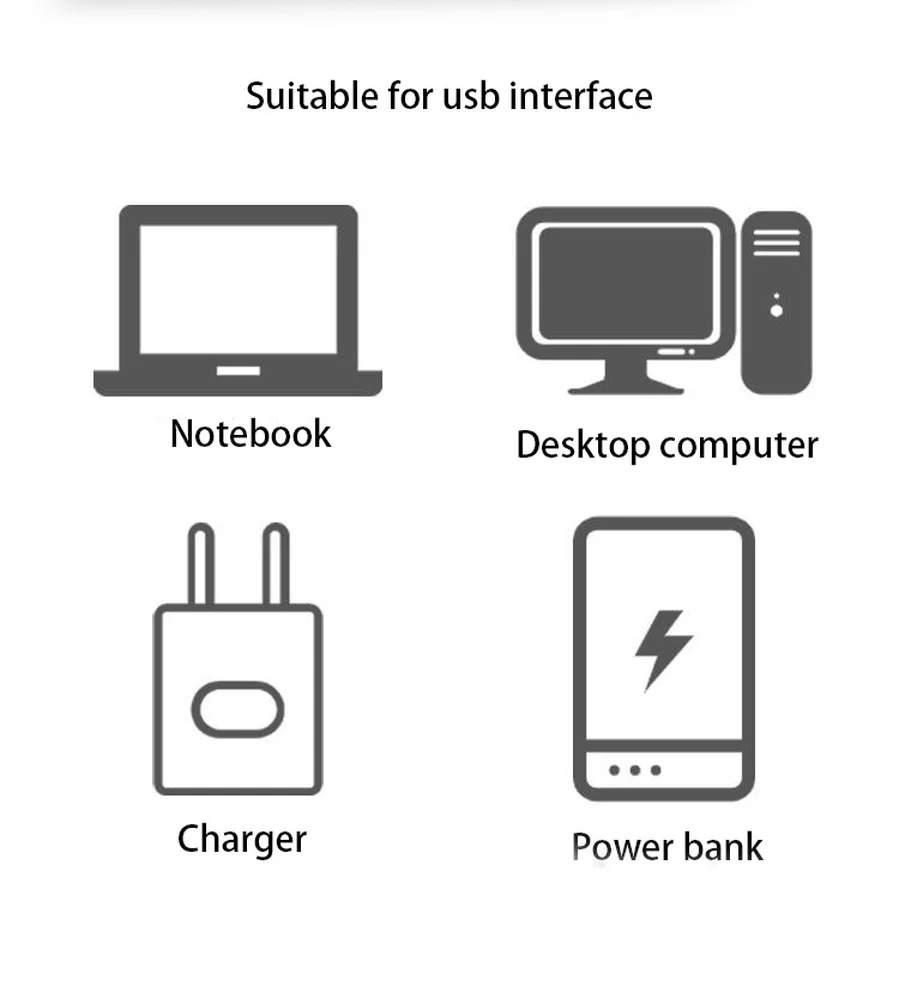 USB Plug Lamp Computer Mobile Power Charging Small Book Lamp LED Eye Protection Reading Light Small Round Night Light