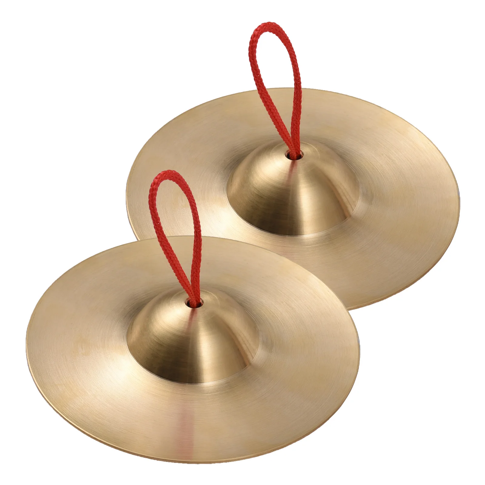 

1-pair 5.8in Brass Hand Cymbals Gong Rhythm Percussion Copper Musical Instrument for Opera and Military Drums Performance