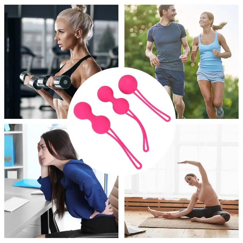 Pelvic Floor Trainer 3pcs Kegel Trainer for Women Postpartum