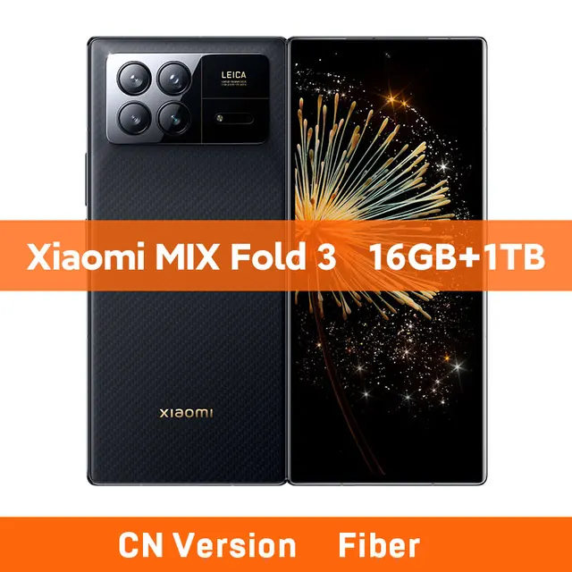Xiaomi MIX Fold 3 256GB/512GB/1TB Chinese Version Snapdragon Gen 8 