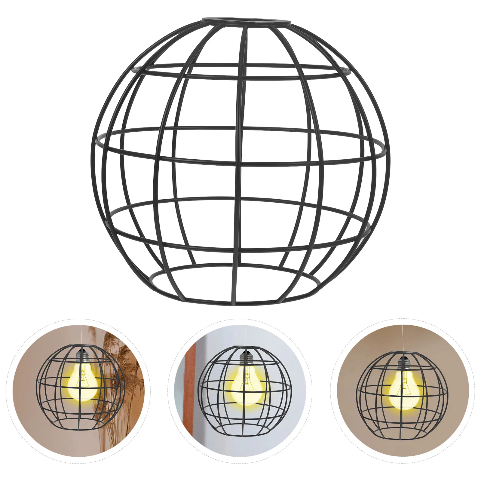 

Dining Room Chandelier Ceiling Light Shade Lampshades for Hotel Hollow Out Pendant Hanging Iron Replacement