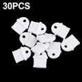 30Pcs White