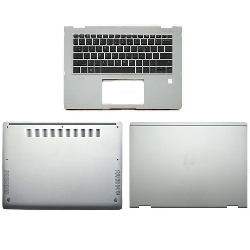 90% Nuovo Per Hp Elitebook 1030 G2 X360 1030 G2 Laptop Back Palmrest Case Guscio Inferiore A C D Cover Silver 6070B1064201 917895-001