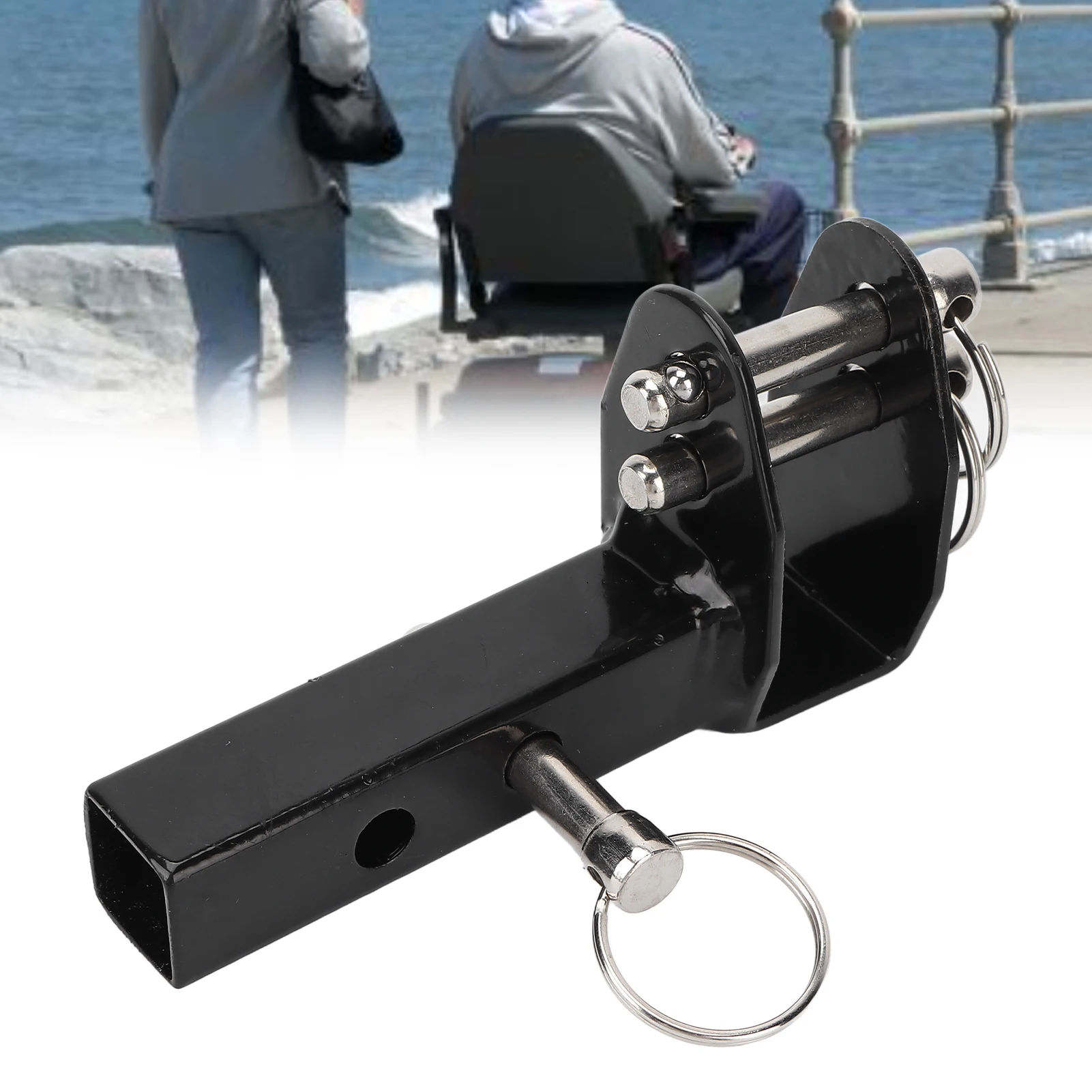Professional Mobility Scooter Rear Mounting Bracket Aluminium Alloy Scooter Replacement Accessory