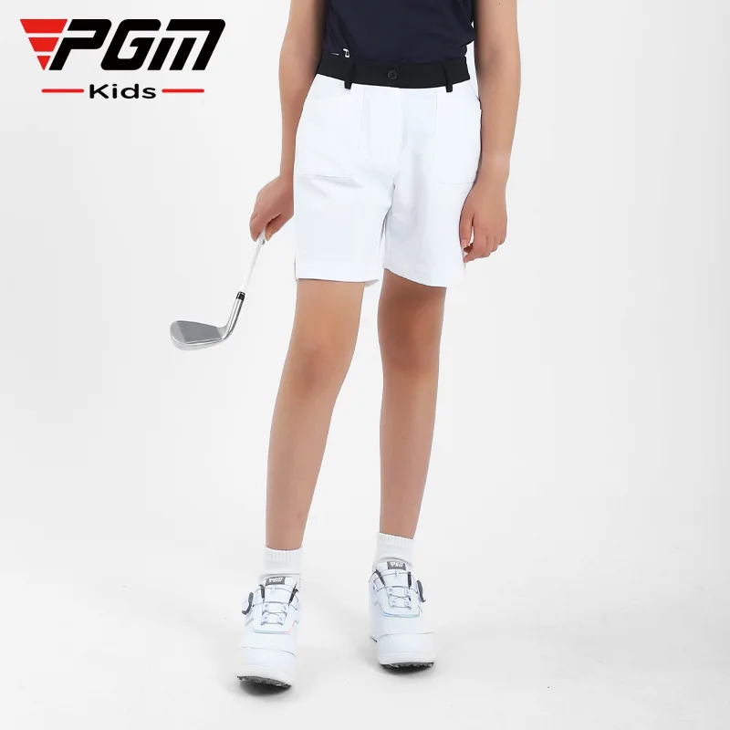 PGM Girls Golf Shorts Youth Summer Sports Pants Golf Wear for Kids KUZ156
