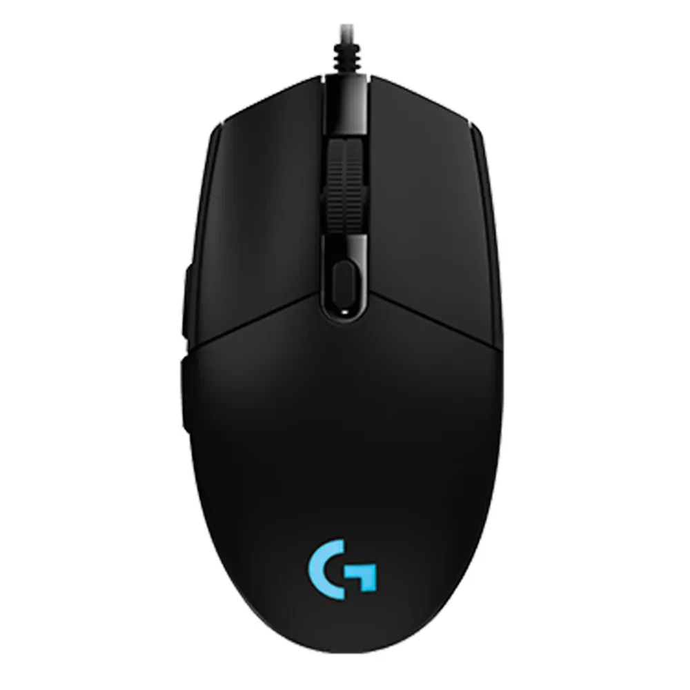 로지텍 G102 인체공학 마우스, 광학 8000DPI, 16.8M 컬러 LED, 맞춤형 6 버튼, 유선 PC 게임 액세서리