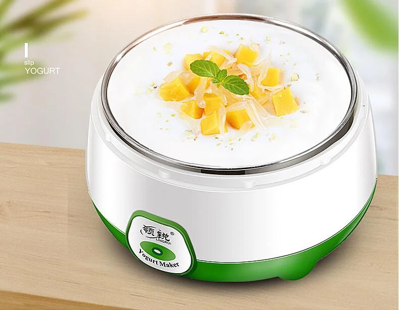 healthmaker diy smart timer home yogurt machine 1L 100-230-240V household rice wine maker auto Fermentation sour milk Yogurt