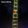 LED Christmas Ladder Lights with Santa Claus Doll String Light with Remote for Indoor Outdoor Home Garden Christmas Decor 5