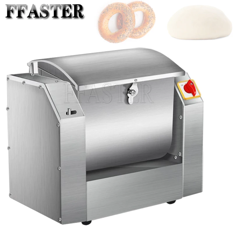 

Коммерческий Большой Вместительный Многофункциональный миксер для муки и теста из нержавеющей стали вертикальный бесшумный фотомиксер