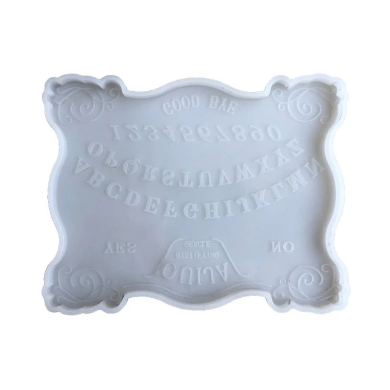 

Зеркало ручной работы OUIJA, игровой коврик, УФ-кристалл, эпоксидная смола, форма для хранения, лоток для литья, силиконовая для