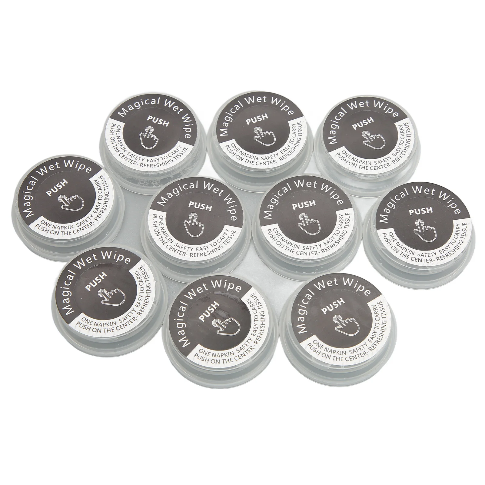 Compressed Wet Wipe Press Wipe Disposable for Travel
