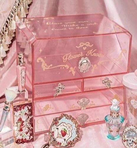 Flower Know Strawberry Rococo Series Peripheral Handheld Mirror