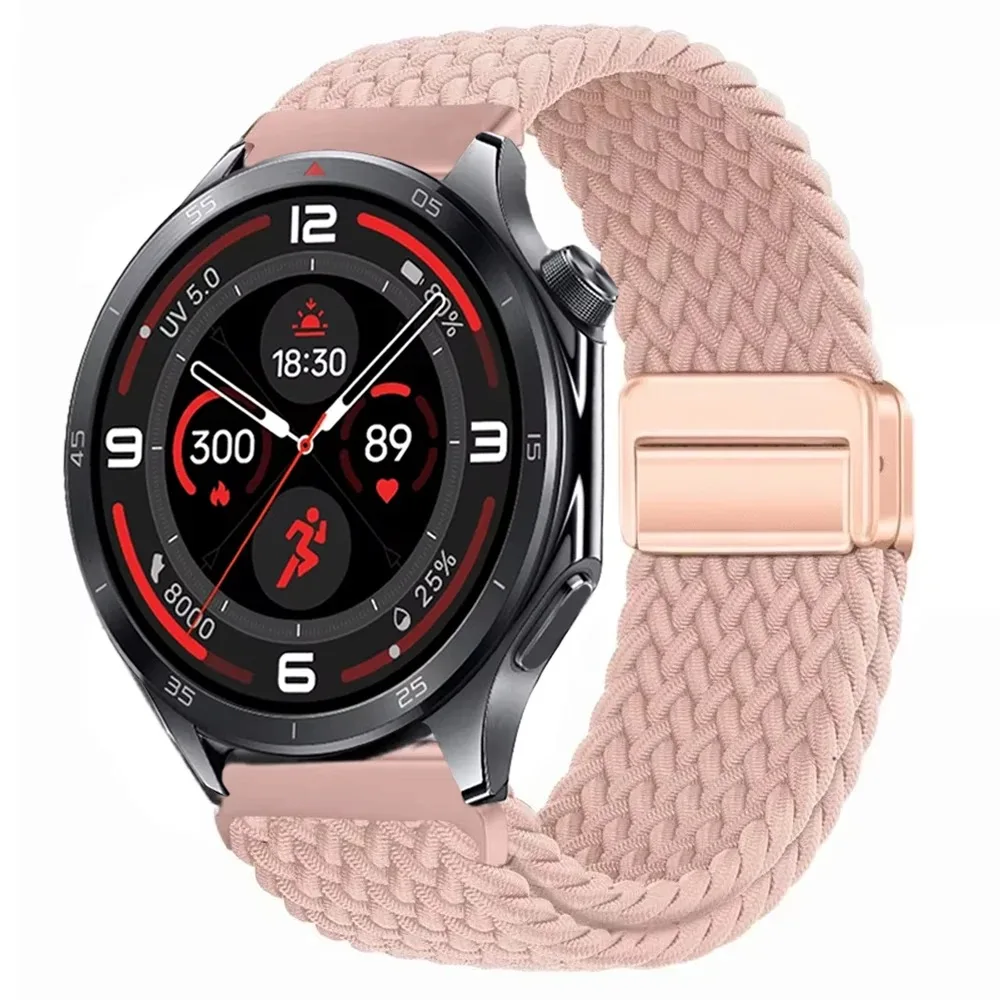Braided Sport Nylon Strap, 22mm - Durable & Stylish Watchband Bracelet