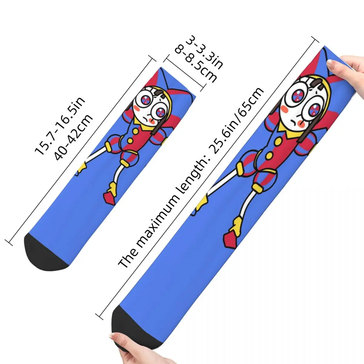 Pomni-Chaussettes LYus Numpopularité pour Hommes et Femmes, Chaussettes sulfDouces, Absorbant la Sueur, The Items Merch, Printemps, Automne, Hiver