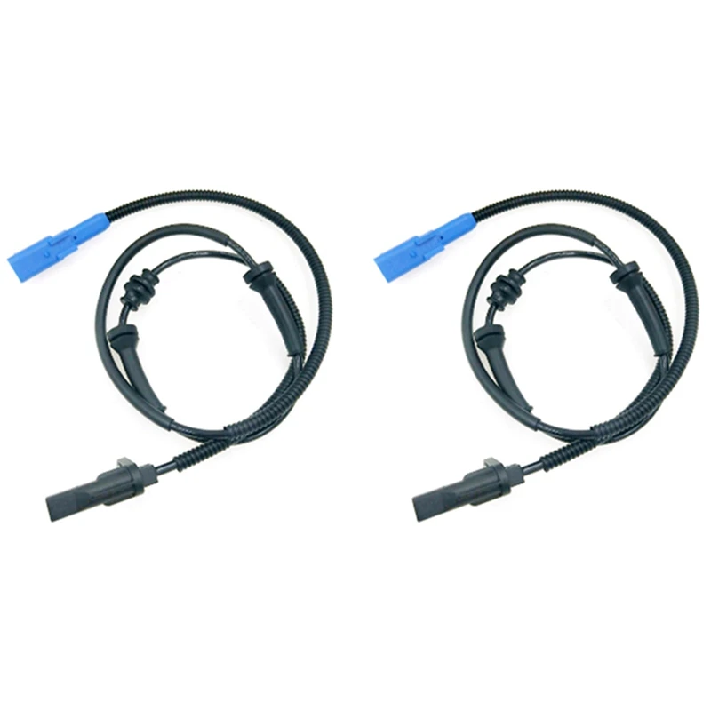 ABS Wheel Speed Sensor For CITROEN C3 C4 DS3 Peugeot 2008 207 301 Front Left & Right 2X 4545.E4